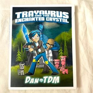 Trayaurus and the Enchanted Crystal by Dan TDM hardcover book